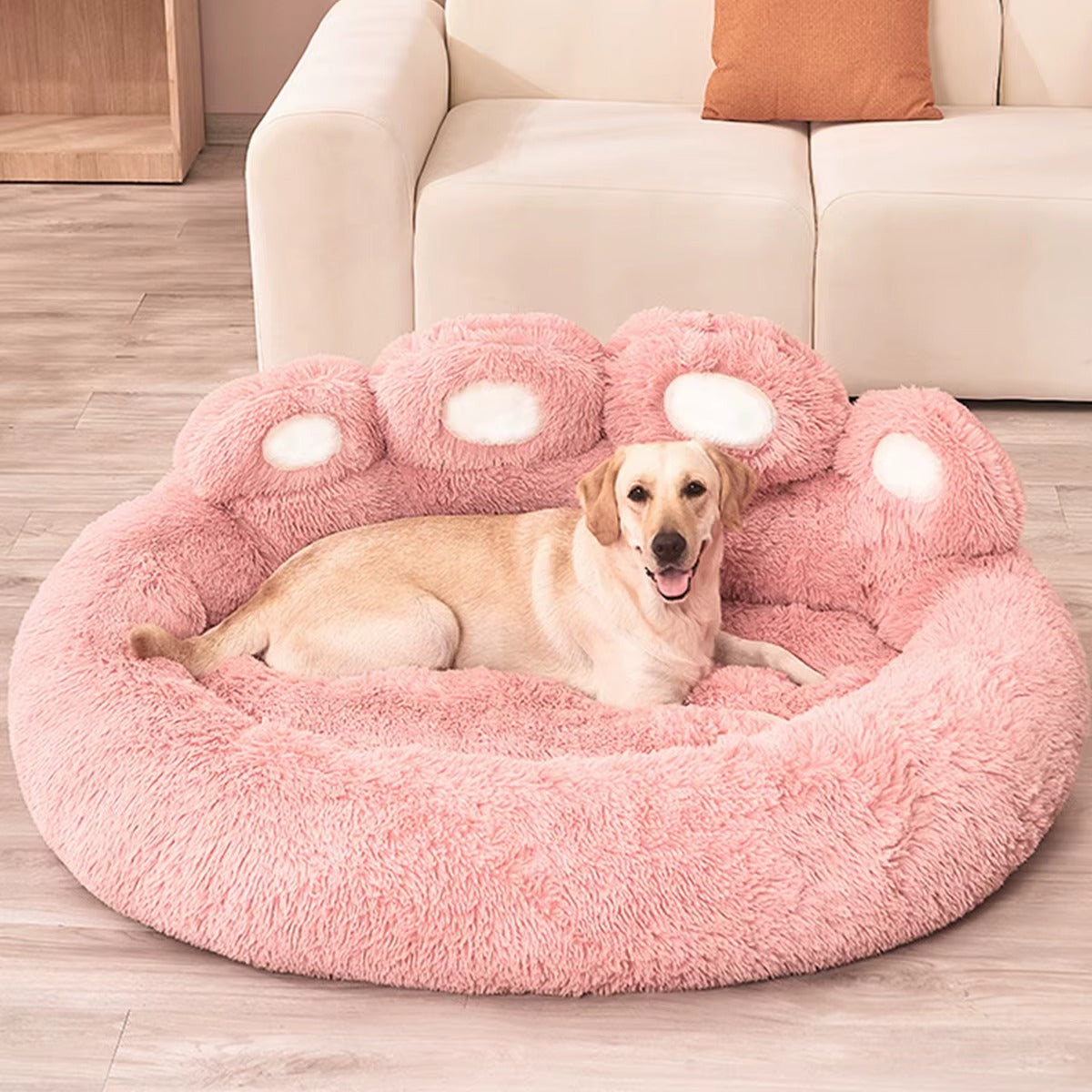 Petves™ Calming Plush Dog Bed – Warm & Cozy Sleep Nest