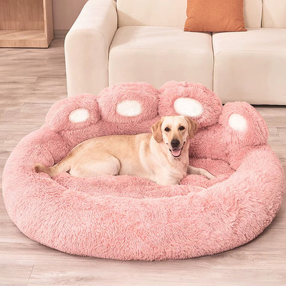 Petves™ Calming Plush Dog Bed – Warm & Cozy Sleep Nest